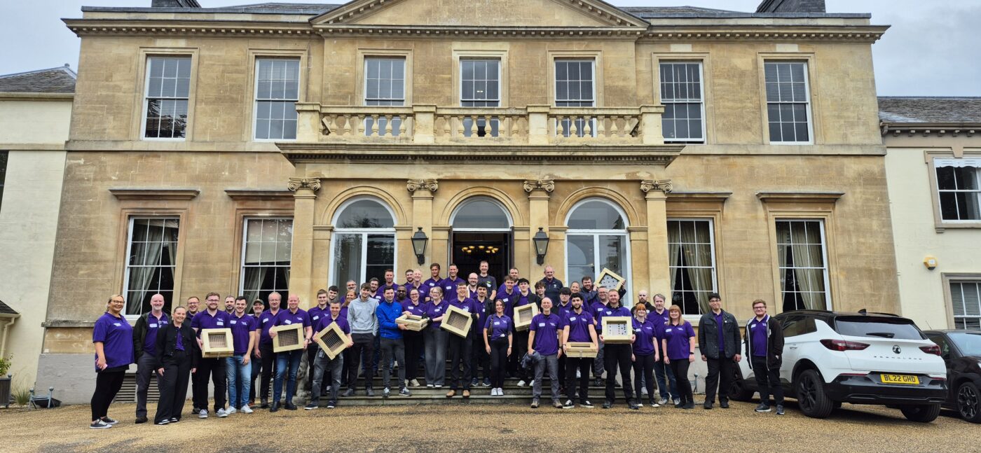 Corporate team building at West Midlands Safari Park with colleagues creating animal enrichment items that support wildlife welfare as part of a CSR‑focused activity